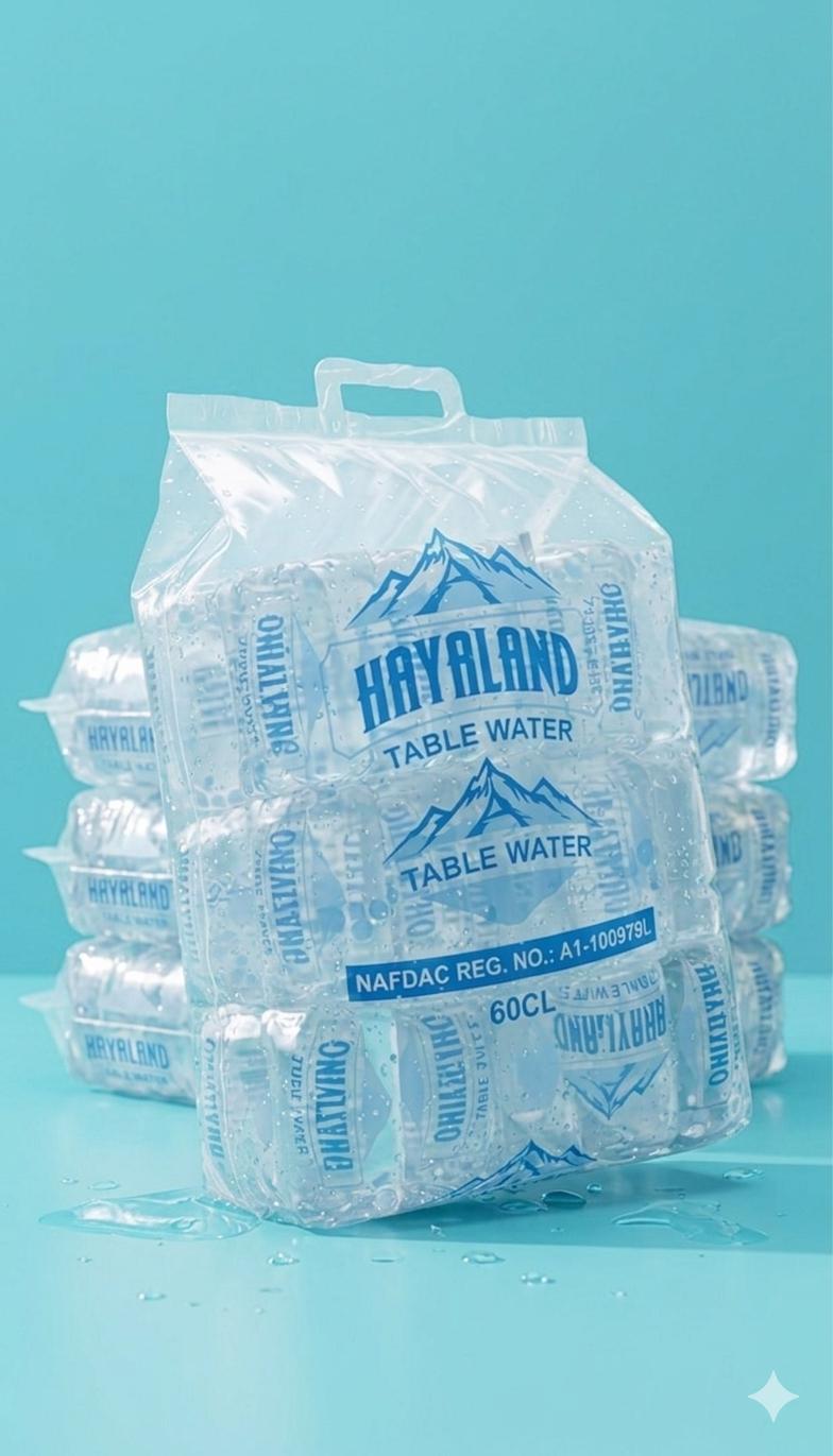 Hayaland sachet water pack